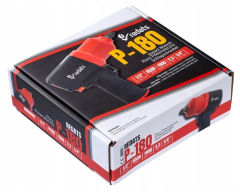 Klucz Pneumatyczny Udarowy Redats P-180 1900 Nm 1/2 8500 Rpm Twin Hammer