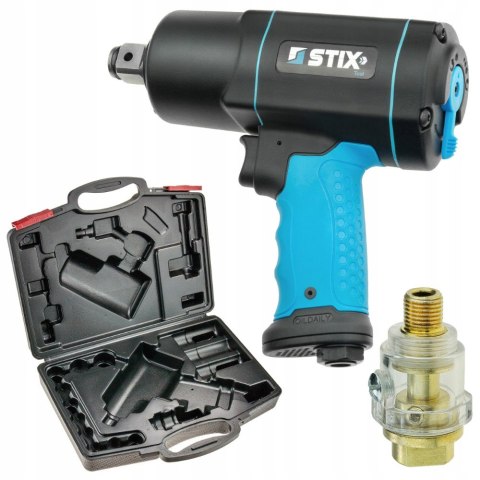 Klucz Pneumatyczny Udarowy Stix Stt-22 2200Nm Twin Hammer 4 Stopnia Prof