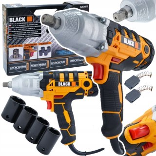 Klucz Udarowy 800Nm 1/2 2200W Z Nasadkami 17-19-21-22Mm, 3600Rpm 230V