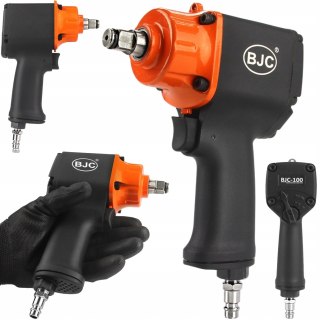 Klucz Udarowy Pneumatyczny 1/2'' Bjc-100 Twin Hammer Krótki 14,5 Cm Mini