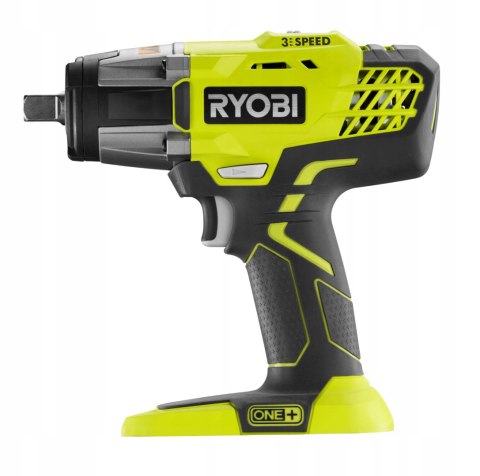 Ryobi Klucz Udarowy 18V 400Nm Led Tri-Beam Solo Bez Akumulatora I Ładowarki