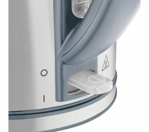 Czajnik Amica Kf 3039 1,7L 2200W Srebrny Bezprzewodowy Z Płaską Grzałką