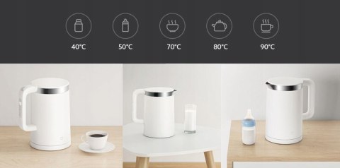 Czajnik Xiaomi Mi Smart 1,5L 1800W: Bluetooth I Regulacja, Obrot Podstawa