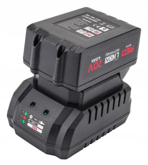 Klucz Udarowy Bezszczotkowy 2X20v 4000Mah Z Nasadkami 17/18/19/20 Mm Led