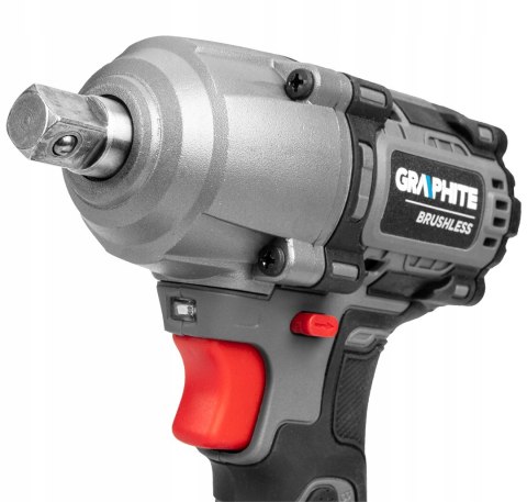 Klucz Udarowy Bezszczotkowy 450Nm Energy+ Z Nasadkami 1/2 10-24 Mm 10 Szt