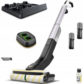 Mop Elektryczny 2W1 Karcher Fc 4-4 - Odkurzanie I Mycie Podłóg 30 Min Domu