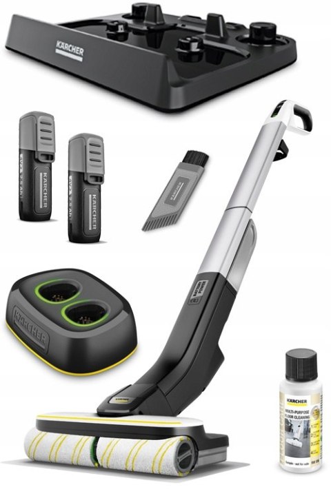 Mop Elektryczny 2W1 Karcher Fc 4-4 - Odkurzanie I Mycie Podłóg 30 Min Domu
