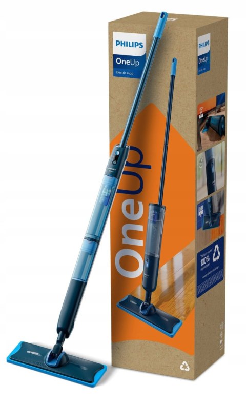 Mop Elektryczny Bezprzewodowy Philips Oneup Xv5113/01 70Min 125M² Do Domu