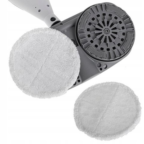 Mop Parowy Obrotowy 1300W 3 Moce, 550 Ml, 5M Kabel, 15 Sekund Nagrzewanie