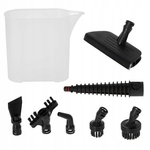 Mop Parowy Obrotowy 1300W 3 Moce, 550 Ml, 5M Kabel, 15 Sekund Nagrzewanie