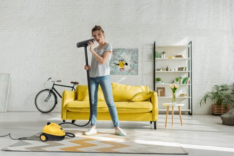 Myjka Parowa Eldom Cm2000 1500W Zestaw Xxl Bez Chemii - Wielofunkcyjna
