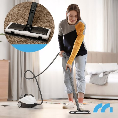 Parownica Maltec Myjka Parowa: 2000W, 4 Bar, Mop, Zestaw Akcesoriów, 1,6L