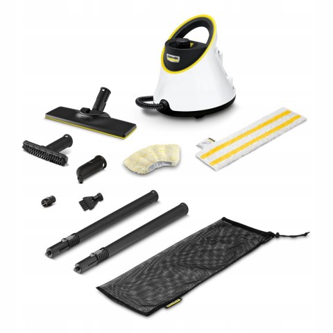 Parownica Mop Parowy Karcher Sc 2 Deluxe - Duży Zestaw Końcówek, Easyfix