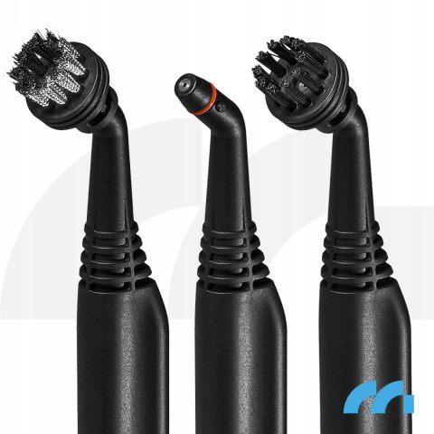 Parownica Parowa Maltec Z Mopem: 2000W, 4 Bar, 1,6L, Długi Przewód 6M, Akcesoria
