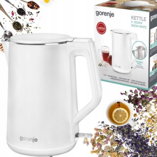 Cichy Czajnik Bezprzewodowy Gorenje K15dww 1,5L 2200W - Chłodny W Dotyku