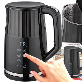 Czajnik Bezprzewodowy 2200W 1,7L Dotykowy Z Regulacją I Podtrzymaniem