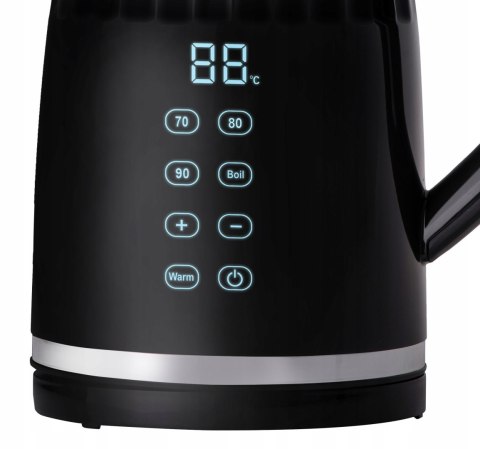 Czajnik Bezprzewodowy 2200W 1,7L Dotykowy Z Regulacją I Podtrzymaniem