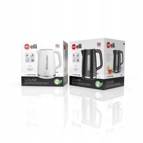 Czajnik Bezprzewodowy Eldom C280c 2200W 1,7L 360° Podstawa, Filtr Siatkowy