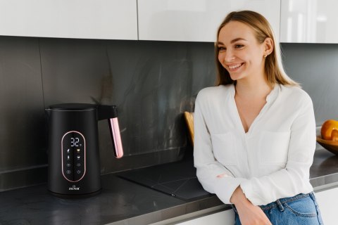 Czajnik Bezprzewodowy Zilner 2200W 1.7L, 13 Poziomów, 2H Utrzymanie Ciepła