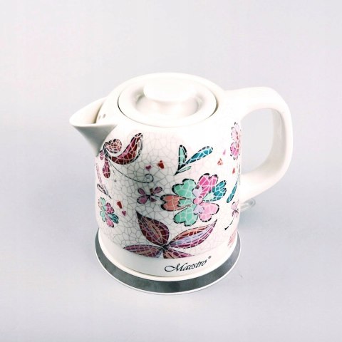 Czajnik Ceramiczny Maestro 1,5L Obrotowa Podstawa 360° Auto Off +Wskaźnik