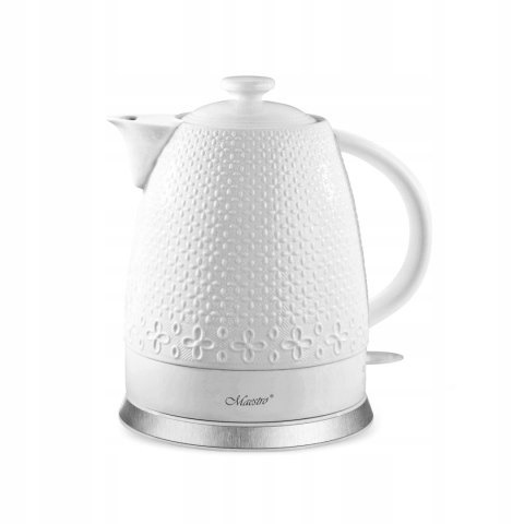 Czajnik Ceramiczny Maestro Mr-073 1,5L 1200W Bezprzewodowy Auto Wyłączenie