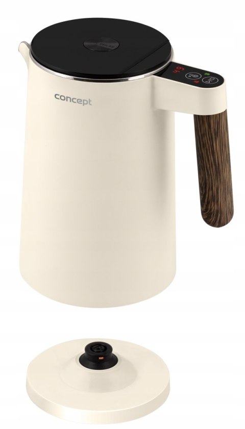 Czajnik Elektryczny 1,5L 2200W Concept Rk-3304 Cool Touch 45-100°C