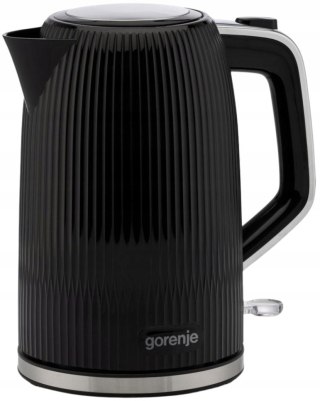 Czajnik Elektryczny Gorenje 2200W 1,7L Czarny Obrotowa Podstawa Z Filtrem