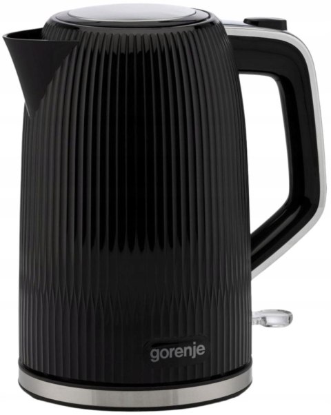 Czajnik Elektryczny Gorenje 2200W 1,7L Czarny Obrotowa Podstawa Z Filtrem