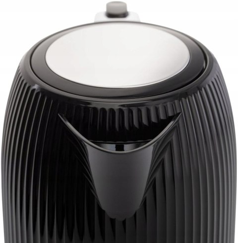 Czajnik Elektryczny Gorenje 2200W 1,7L Czarny Obrotowa Podstawa Z Filtrem