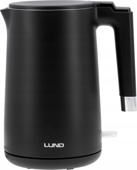 Czajnik Elektryczny Lund 2200W 1,5L Czarny Cool Touch Podwójne Ścianki
