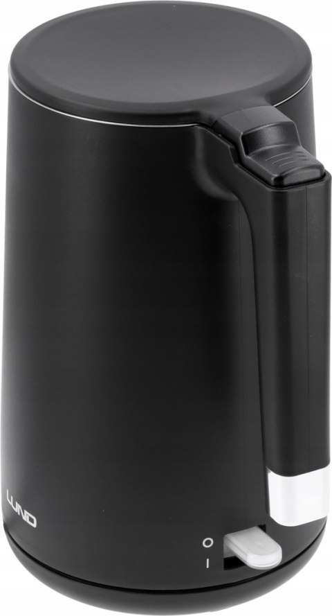 Czajnik Elektryczny Lund 2200W 1,5L Czarny Cool Touch Podwójne Ścianki