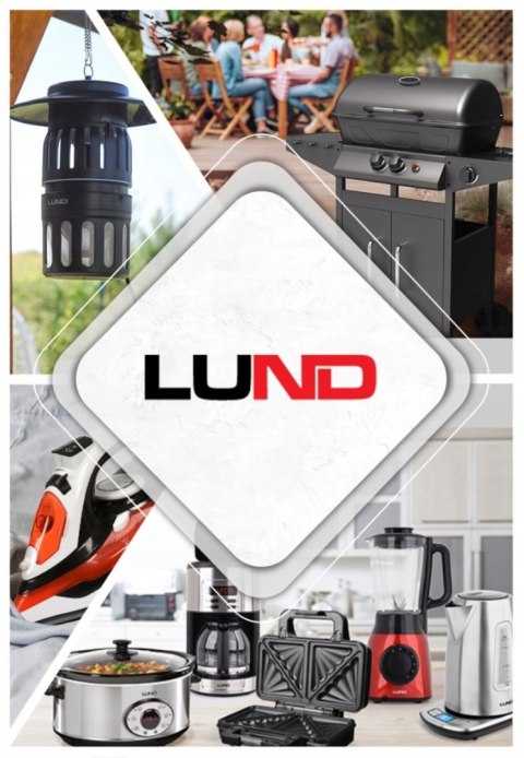 Czajnik Elektryczny Lund 2200W 1,5L Czarny Cool Touch Podwójne Ścianki
