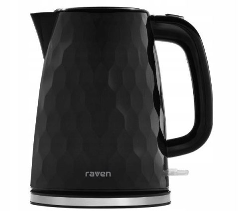 Czajnik Elektryczny Raven 2200W 1,7L Filtr Antikamienny Obrotowa Podstawa