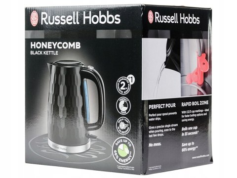 Czajnik Elektryczny Russell Hobbs 1,7L 2400W Przeciwkamienny Z Obrotową Podstawą