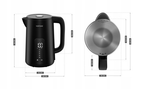 Czajnik Elektryczny Vertenz Harmony 50 Smart Tuya 1,7L Cool Touch