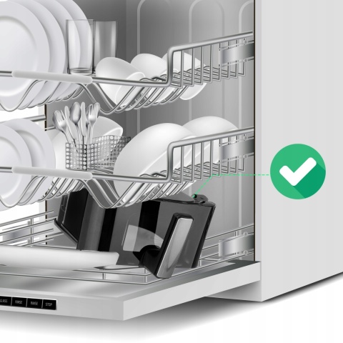 Beztłuszczowa Frytkownica AIR FRYER Lehmann Sante 6L 1500W 12 Programów