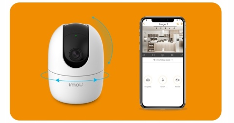 Kamera IP IMOU Ranger 2 4MP - Detekcja Osób, Śledzenie Obiektów