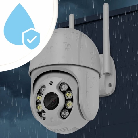 Kamera IP WiFi 2MP Obrotowa 355° Full HD z Detekcją Ruchu