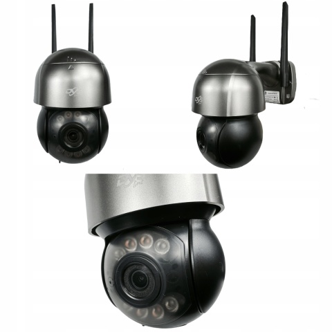 Kamera IP WiFi DVS 4K Ultra HD 8MP z detekcją ruchu i audio 360°