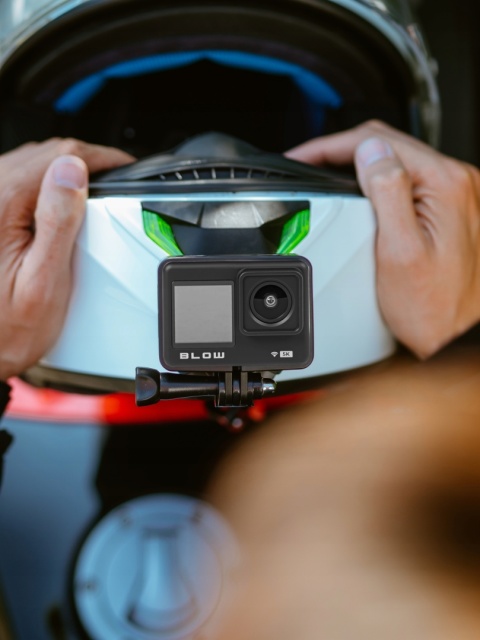 Kamera Sportowa Blow Pro4U 5K, Wodoodporna, 20MP, Wi-Fi, Akcesoria