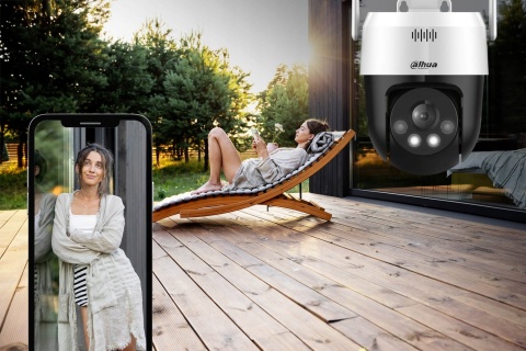 Kamera WiFi Dahua P5AE-PV 5MPx PTZ z DualLight i detekcją ruchu