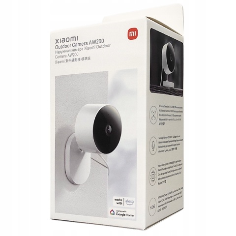 Kamera Zewnętrzna Xiaomi AW200 FHD z AI, Nocne Widzienie, IP65