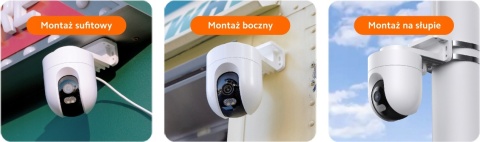 Kamera Zewnętrzna Xiaomi CW400 2,5K IP66 z AI i Dwukierunkową Łącznością