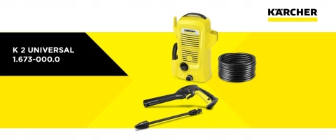 Karcher K2 Universal - Kompaktowa myjka ciśnieniowa do użytku domowego