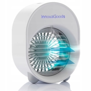 Mini Klimator 2w1 - Ultradźwiękowy Nawilżacz Powietrza z LED