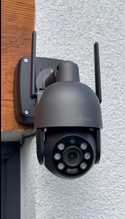 Obrotowa kamera IP WiFi 8Mpx 4K UHD z zoomem 5x i detekcją ruchu