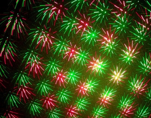 Projektor Laserowy Disco 3D z Dźwiękiem - Stroboskop Imprezowy