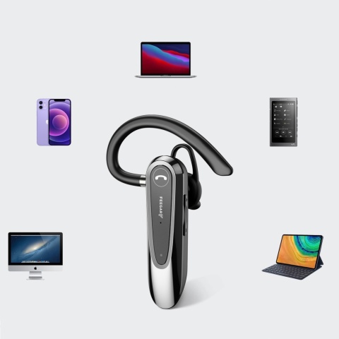 Słuchawka Bluetooth Feegar BF400 Pro HD - 30h Rozmowy, CVC 8.0