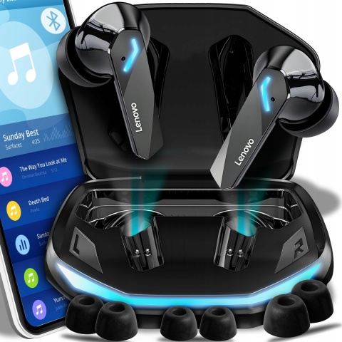 Słuchawki bezprzewodowe Lenovo GM2 Pro z powerbankiem Bluetooth 5.3