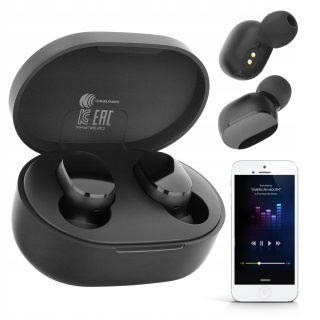 Xiaomi Mi True Wireless 2S - Słuchawki Gamingowe Bezprzewodowe Czarne